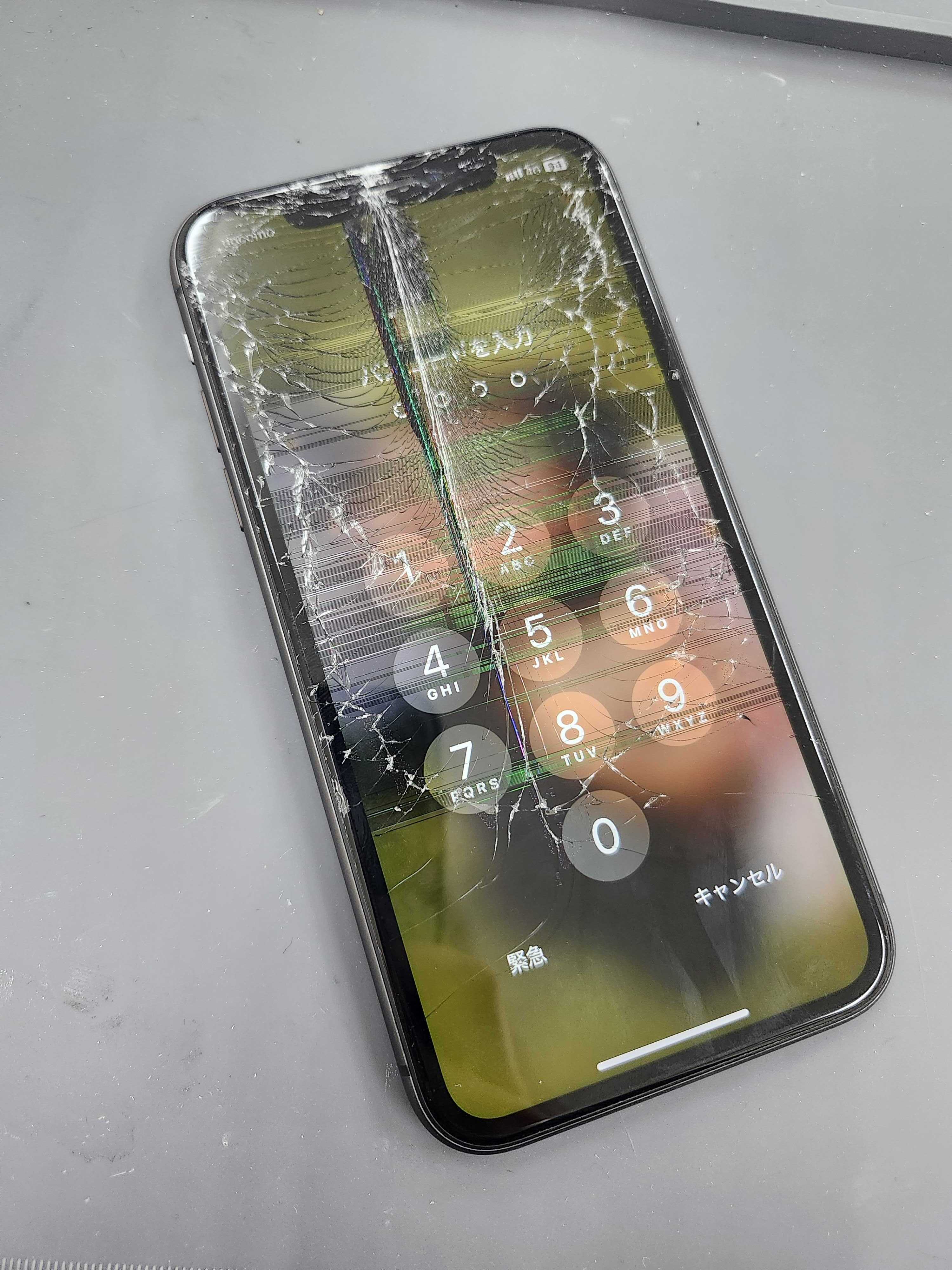 即日60分で修理！】豊川市でiPhone11の画面交換🌟【画面割れ・液晶に線】